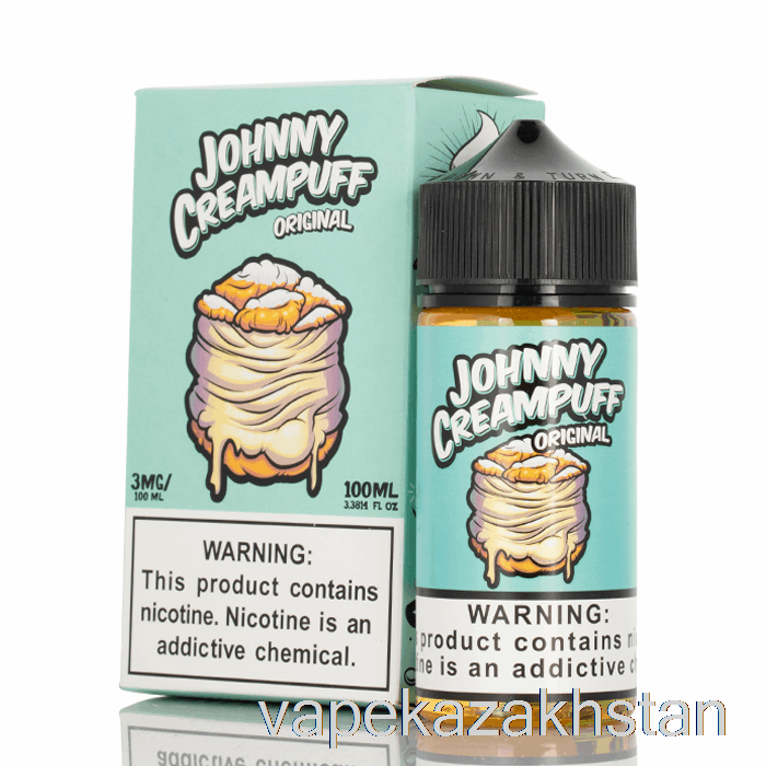 Vape Kazakhstan Original - Johnny Creampuff - 100mL 0mg